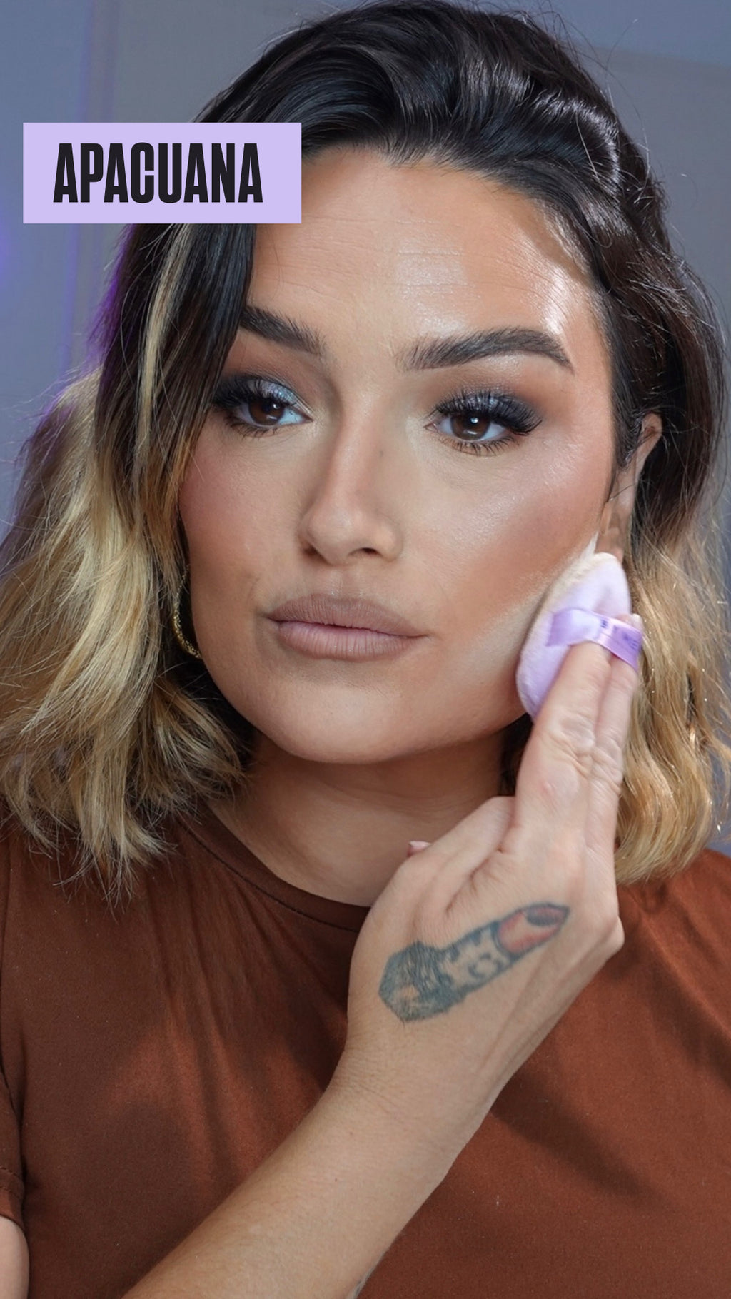 Boîte faux cils + 5 franges