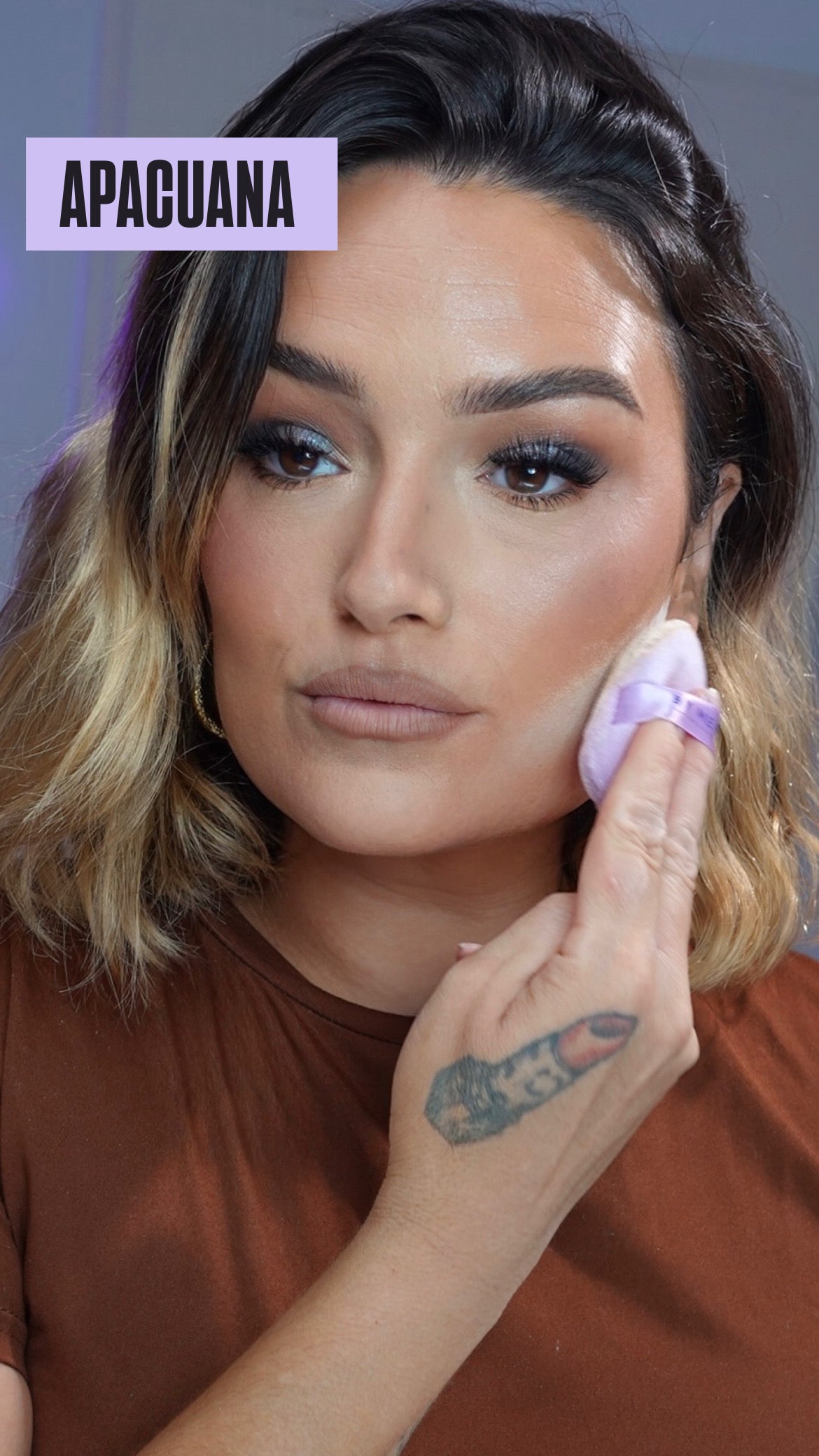 Boîte faux cils + 5 franges