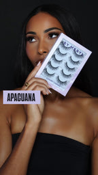 Boîte faux cils + 5 franges