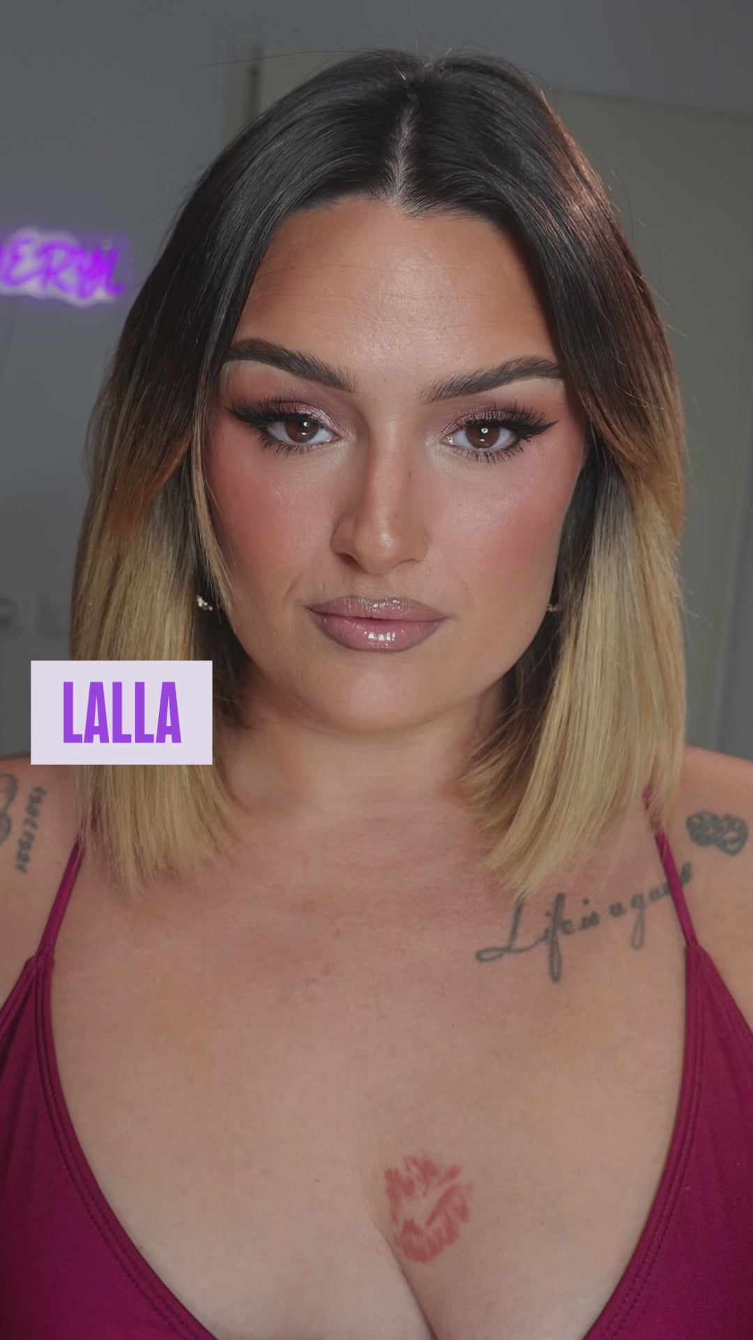 Boîte faux cils + 5 franges